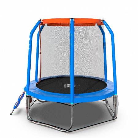 Батут DFC JUMP BASKET 6ft внутр.сетка, лестница (183cм)