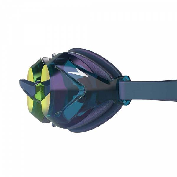 Очки для плав.подр. SPEEDO Vanquisher 3.0 Mirrored JR, 8-00494317966, ЗЕРКАЛЬНЫЕ линзы, синяя оправа Цвет: 