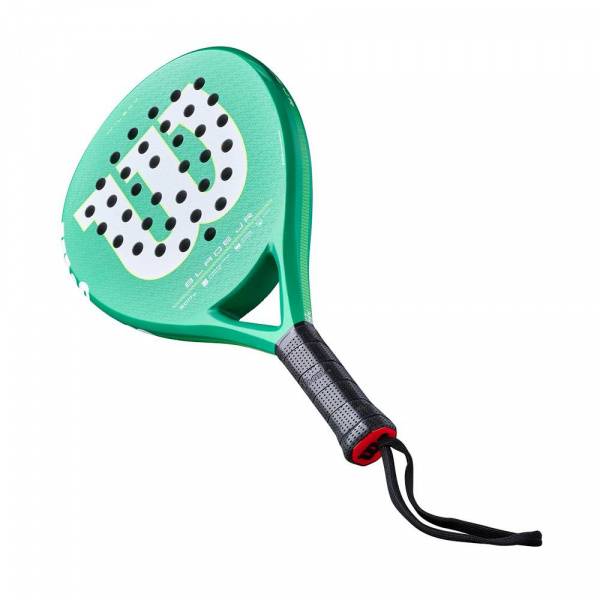 Ракетка для падела WILSON Blade Jr  V4 Padel, WR213811U0, для начин-х, стекловолокно, зеленый Цвет: Зеленый