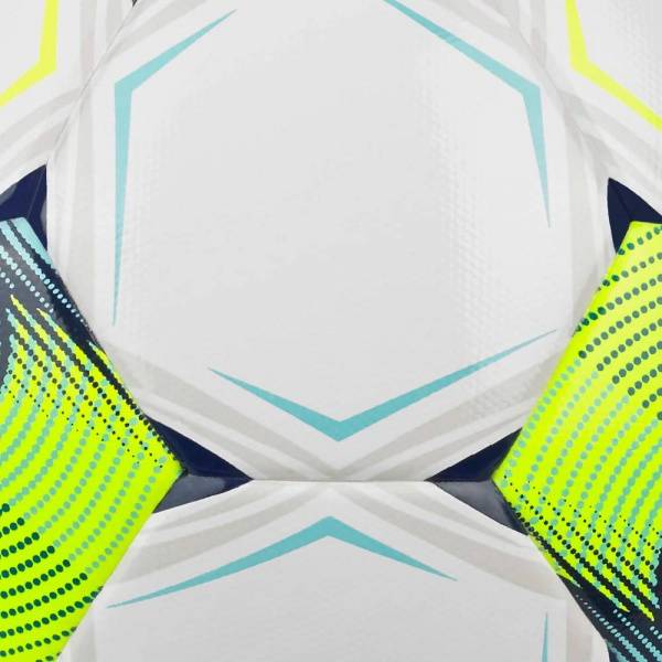Мяч футзал. SELECT Futsal Super v26 3613471129,р.4, FIFA Quality Pro, 32п,ПУ, гибр.сш, бел-син-лимон Цвет: Белый/Синий/Лимонный