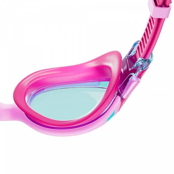 Очки для плав. детск. SPEEDO Biofuse 2.0 Jr, 8-00336315945, СИНИЕ линзы, розовая оправа Цвет: 