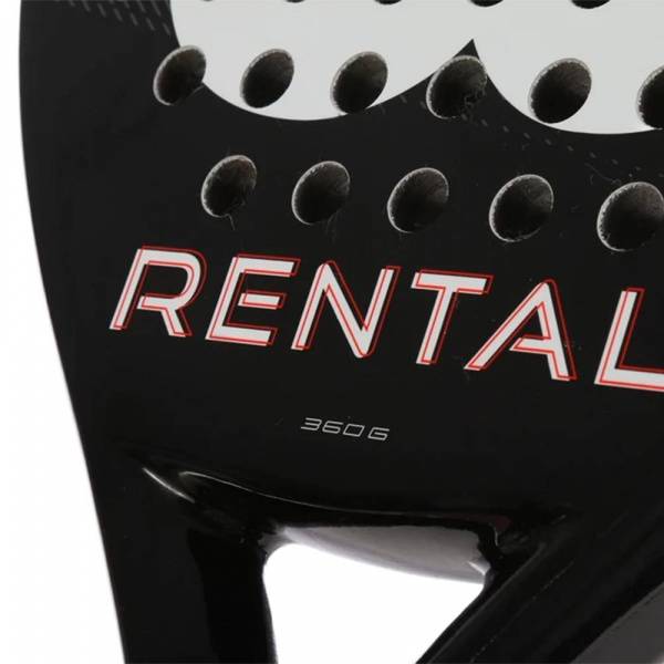 Ракетка для падела WILSON Rental Padel Racket V1 BKWH, WR203211U2, стекловолокно, черный Цвет: Черный