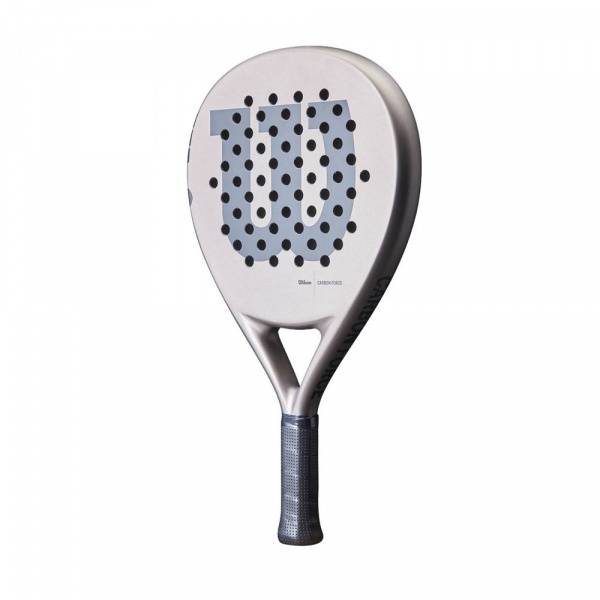 Ракетка для падела WILSON Carbon Force, WR134511U2, для любителей, карбон ,серо-черный Цвет: Серый/Черный