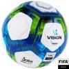 Мяч футзал. VISION Target, FS324094, FIFA Basic, р.4, 32 п. PU, 3 подкл.сл, термосшивка, бело-синий Цвет: Белый