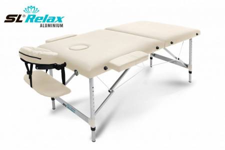 Массажный стол Aluminium (beige) Бежевый