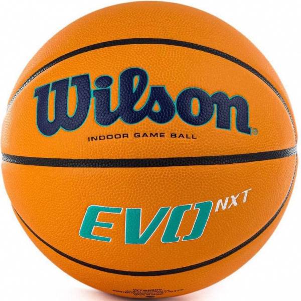 Мяч баск. WILSON EVO NXT CHAMPIONSLEAGUE, WTB0900XBBCL, р.7, FIBA Appr, микрофибра, оранжевый Цвет: Оранжевый