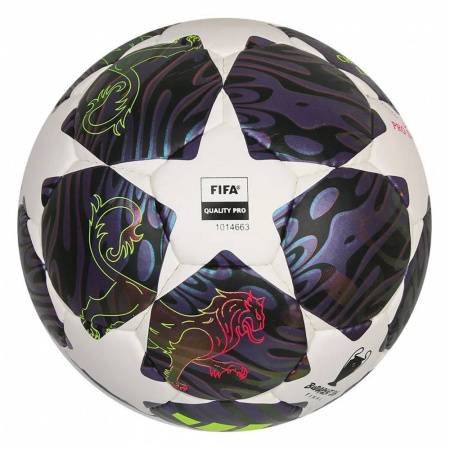 Мяч футзал. ADIDAS UCL Pro Sala JX9102, р.4, FIFA Quality Pro, 32п, ПУ, руч.сш, бело-фиолетовый Цвет: Бело-фиолетовый