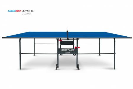 Стол теннисный Olympic с сеткой Синий