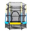 Батут DFC JUMP KIDS 55" желт/син, сетка (137см)