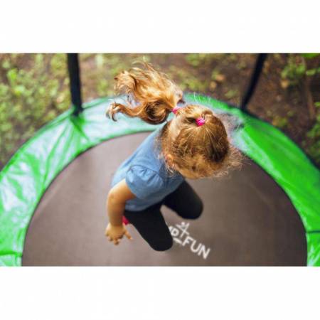Батут Trampoline STOCK 6 ft JUMP4FUN с внутренней защитной сеткой