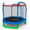 Батут DFC JUMP KIDS 7' синий, сетка (210см)