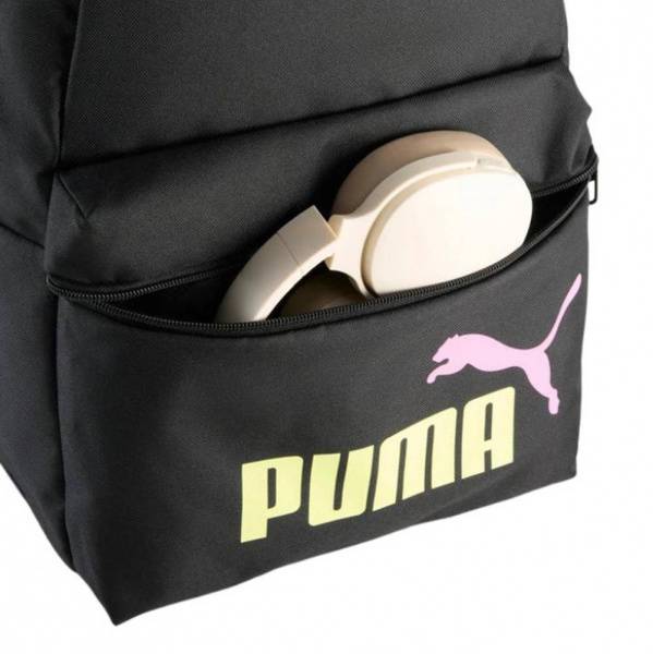 Рюкзак спорт. PUMA Phase Backpack Set, 09119104, полиэстер, черный Цвет: Черный