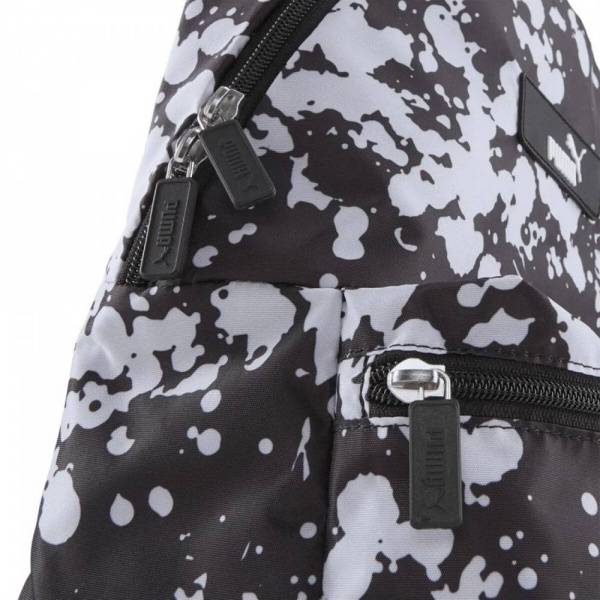 Рюкзак спорт. PUMA Core Pop Backpack, 07985503, полиэстер, черно-белый Цвет: Черно-белый