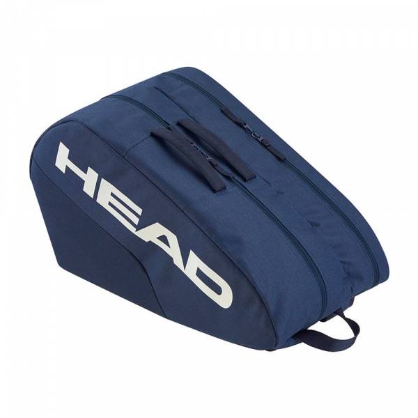 Сумка-чехол HEAD Base Padel Bag M, 261365-NY, с карманом, на 3 ракетки для падела, темно-синий Цвет: Темно-синий