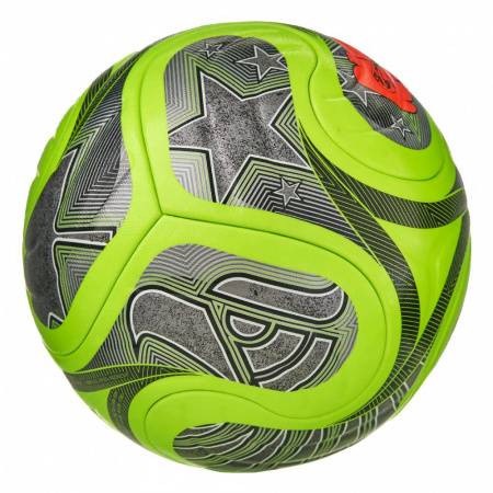 Мяч футб. ADIDAS WC26 Trionda Competition Winter JV6223, р.5, FIFA Pro, 4пан, ПУ,термосш, флуор.лайм Цвет: Лайм