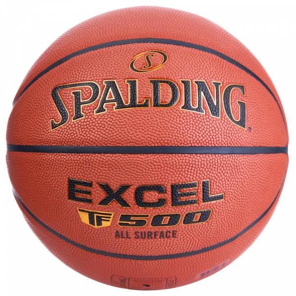 Мяч баск. SPALDING TF-500 Excel In/Out р.7, 76797z, композит, коричневый Цвет: Коричневый
