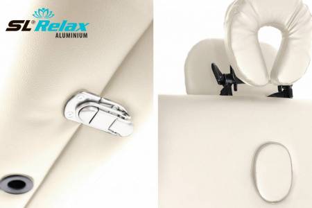 Массажный стол Aluminium (beige) Бежевый