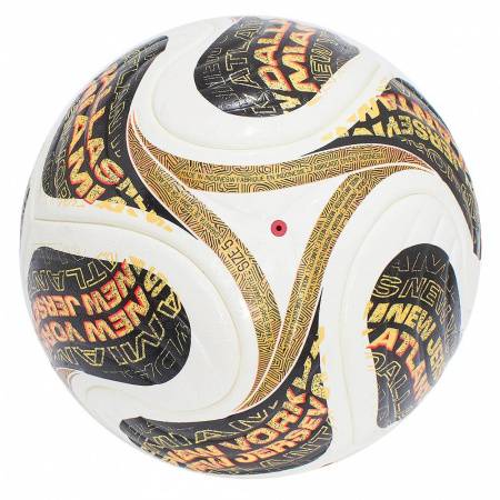 Мяч футб. ADIDAS WC26 Trionda Final PRO, JY8928, р.5, FIFA PRO, 4пан, ПУ, термосш, бел-черн-золотист Цвет: Белый/Черный/Золотистый