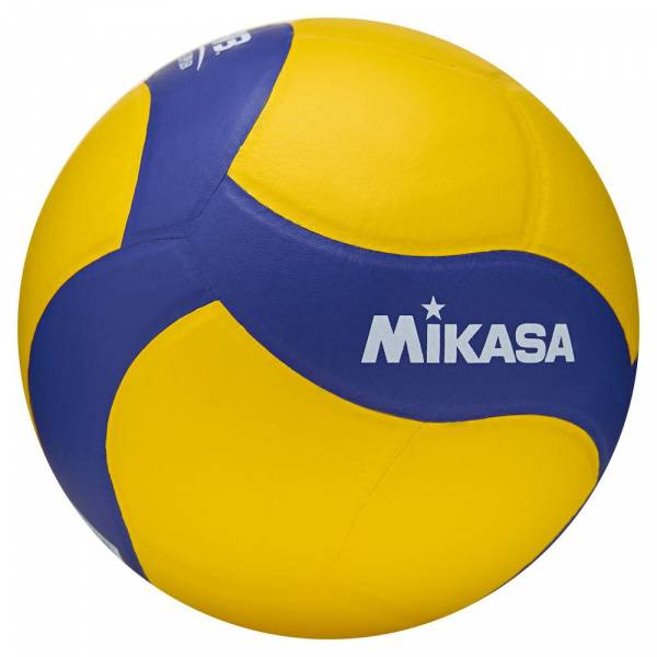 Мяч вол. утяж. MIKASA VT500W, р 5, синт.кожа, вес 500г, клееный, сине-желтый Цвет: Желтый