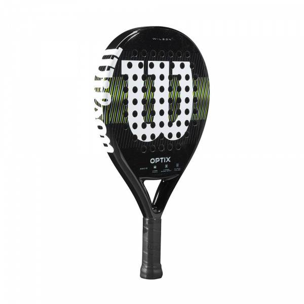Ракетка для падела WILSON Optix V1 Black, WR181611U2, для начин-х, стекловолокно, черный Цвет: Черный