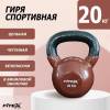 Гиря в виниловой оболочке 20 кг