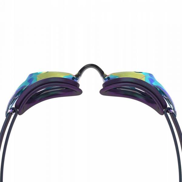 Очки для плав. SPEEDO Vanquisher 3.0 Mirrored, 8-00473700334, ЗЕРКАЛЬНЫЕ линзы, фиолетовая оправа Цвет: 