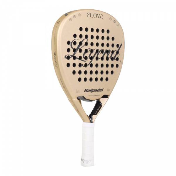 Ракетка для падела BULLPADEL Flow Legend 27, 497247, для профессионалов, стекловолокно, золотистый Цвет: Золотистый