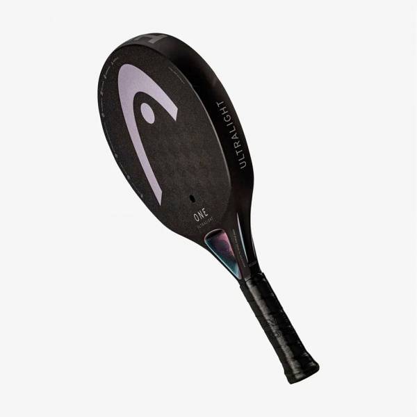Ракетка для падела HEAD One Ultralight Black, 225024, для начинающих и любителей, карбон, черный Цвет: Черный