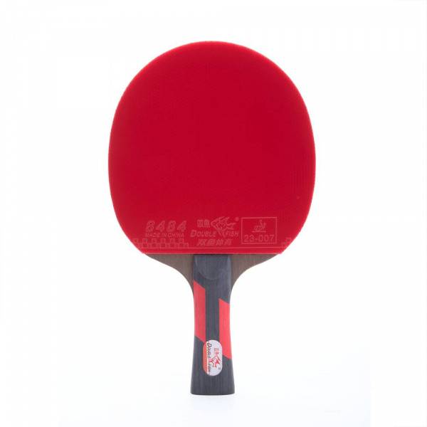 Ракетка для н/т DOUBLE FISH CK-208, для любителй, ITTF,наклад. 2,2 мм, конич. ручка + сумка-чехол Цвет: 