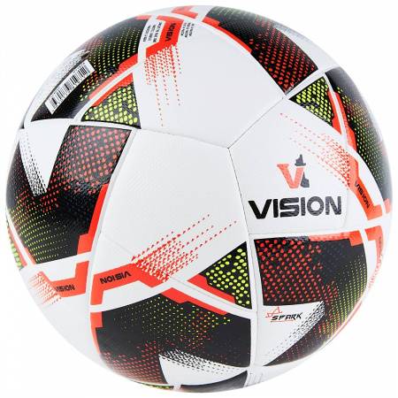 Мяч футб. VISION Spark, F324045, р.5, FIFA Basiс, 24 пан,ПУ,2 подкл.слой,гибрид.сшив,бело-мультикол Цвет: Белый