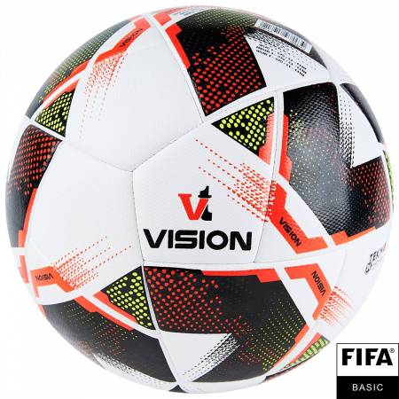 Мяч футб. VISION Spark, F324045, р.5, FIFA Basiс, 24 пан,ПУ,2 подкл.слой,гибрид.сшив,бело-мультикол Цвет: Белый