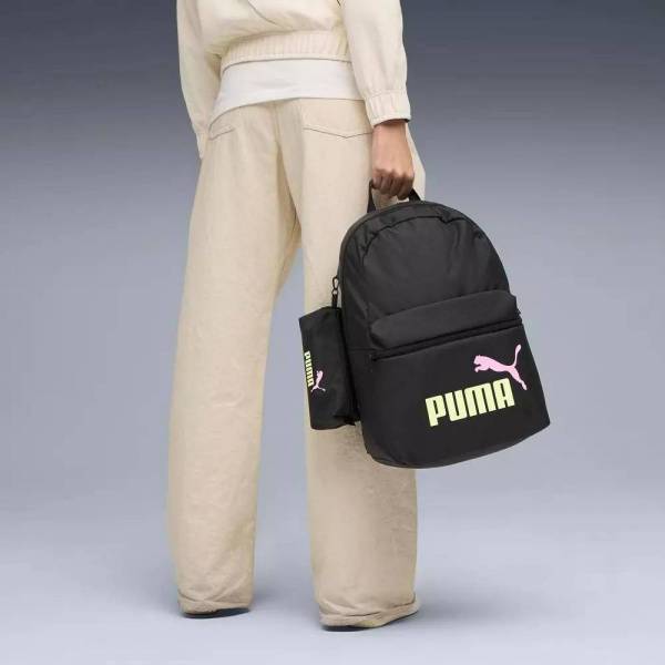 Рюкзак спорт. PUMA Phase Backpack Set, 09119104, полиэстер, черный Цвет: Черный