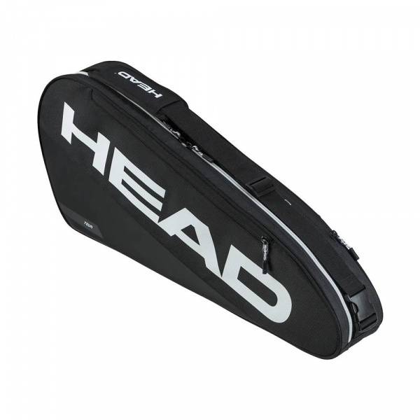Сумка-чехол HEAD Tour Racquet Bag S, 2260226-BK, с карманом для 3 тен.ракеток, черный Цвет: Черный
