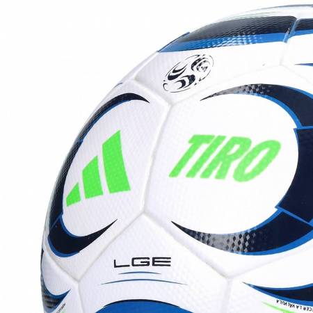 Мяч футб. ADIDAS Tiro League TB KA5262, р.5, FIFA Quality, 32п, ПУ, термосшивка, бело-темносиний Цвет: Бело-темносиний