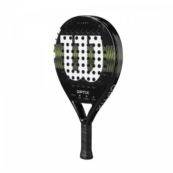 Ракетка для падела WILSON Optix V1 Black, WR181611U2, для начин-х, стекловолокно, черный Цвет: Черный