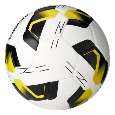 Мяч футб. VISION Striker, F325034, р.4,32 пан.,гл.TPU,2подкл. слой, маш. сш., бело-черно-желт Цвет: Белый