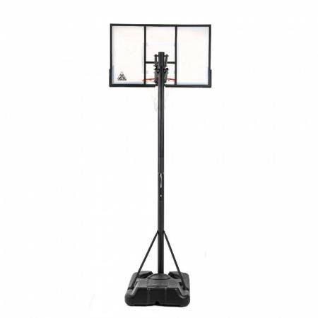 Баскетбольная мобильная стойка DFC STAND52P 132x80cm поликарбонат раздижн. рег-ка (два короба)