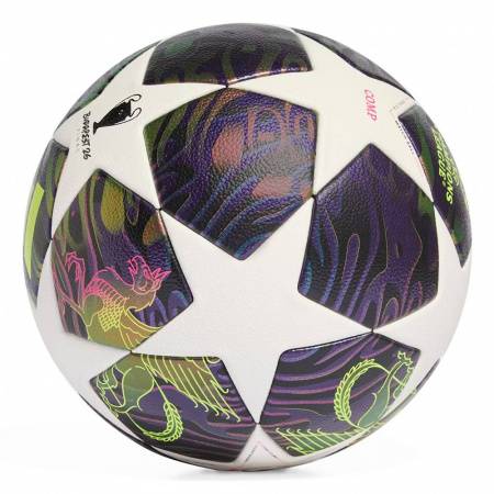 Мяч футб. ADIDAS UCL Competition JX9096, р.4, 32п, ПУ, термосшивка, бело-фиолетовый Цвет: Бело-фиолетовый