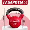 Гиря в виниловой оболочке 10 кг